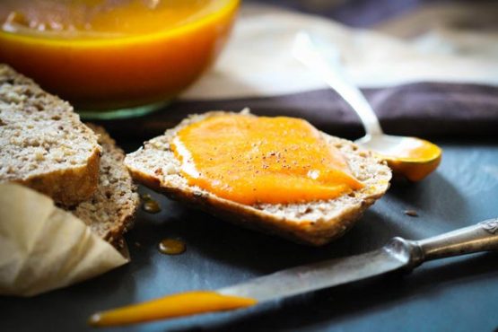 Kürbis-Orangen Marmelade mit Ingwer • veggies | vegan