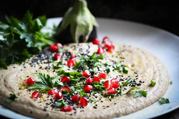Baba Ghanoush - Auberginen-Sesam-Dipp