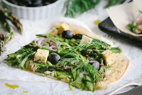 Spargelpizza - ein leckeres Stück Frühling