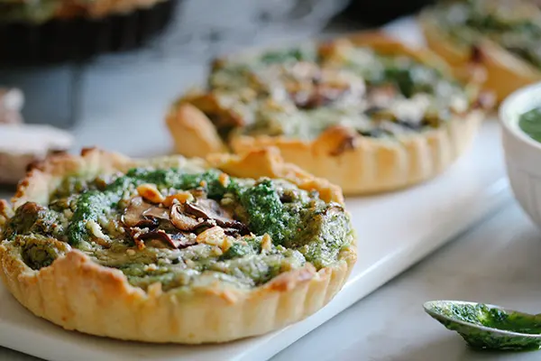 Bärlauch-tartelettes Die 20 besten veganen Osterrezepte