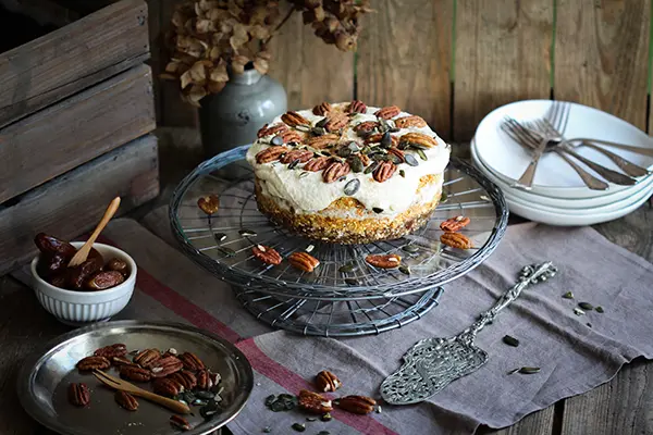Rüblikuchen vegan & roh