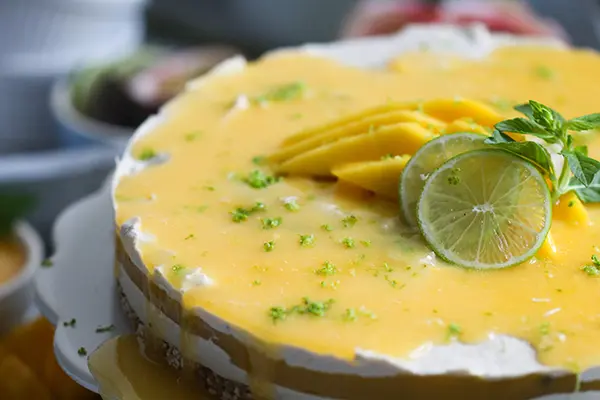 Mango-Maracuja-Sommertorte 