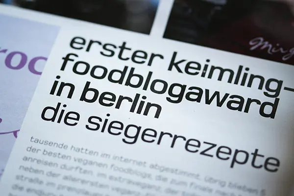 Vegan Magazin Herbst 2014