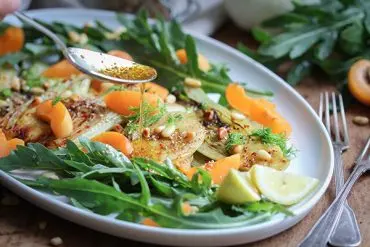 Gerösteter Fenchelsalat mit Aprikosen