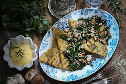 Polenta_Schwarzkohl_Shiitake1_vegan_veggies