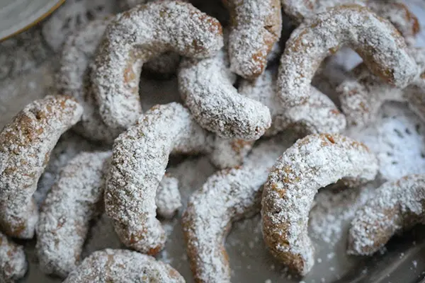 Vegan und glutenfrei: Avocado-Vanillekipferl
