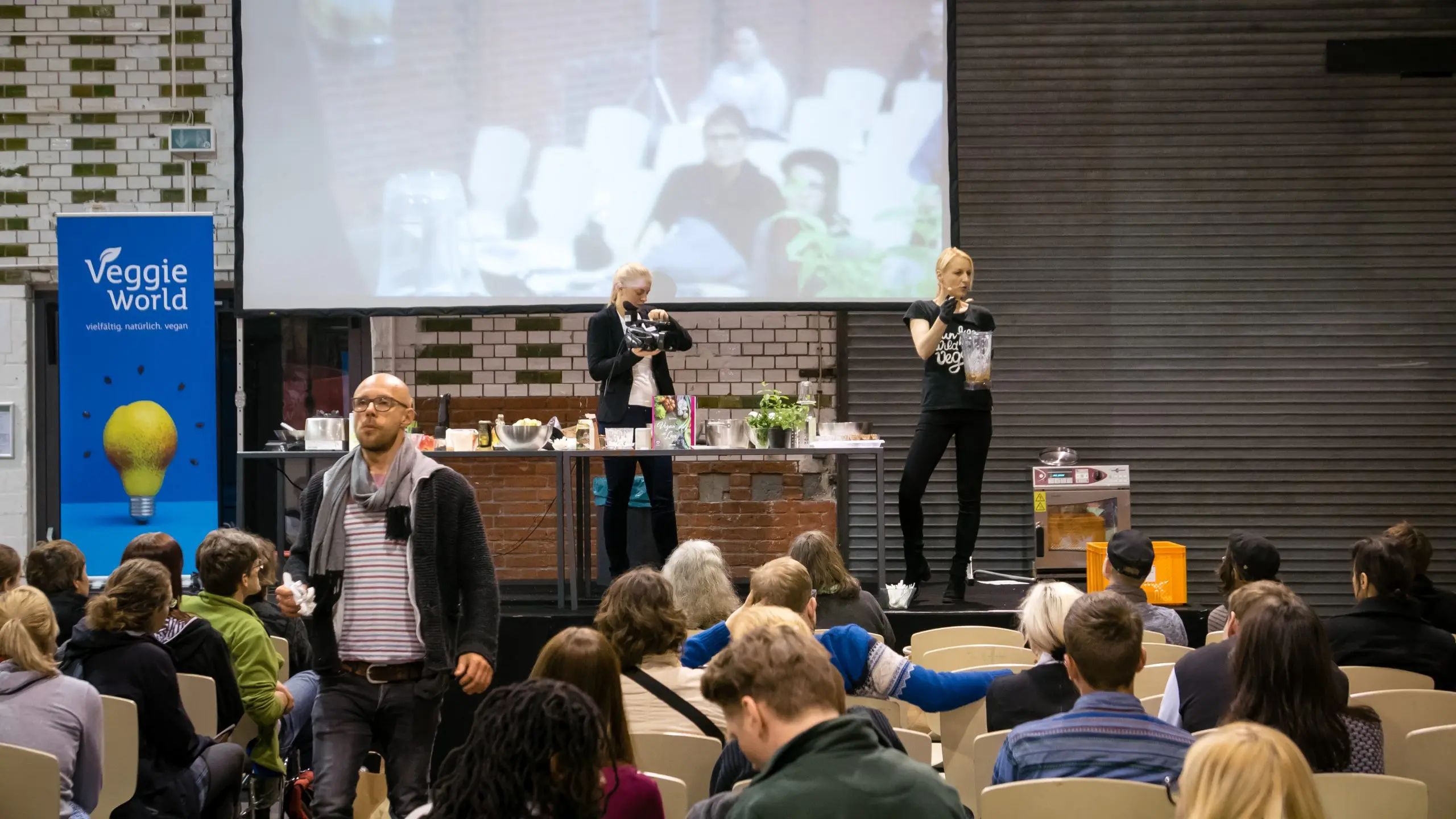 Lea Green auf der VeggieWorld 2015