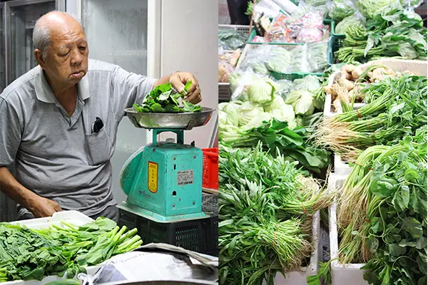 Singapur Markt in Chinatown