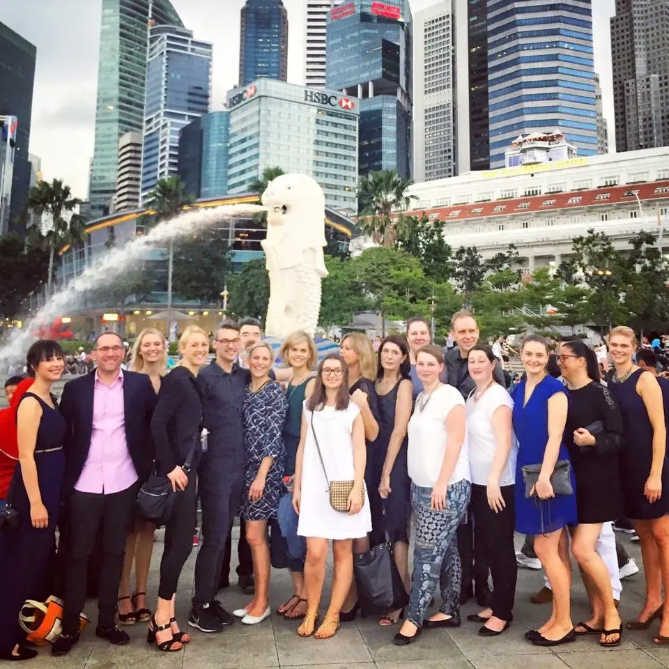 Mit den Gewinnern des Food Blog Awards 2015 in Singapur