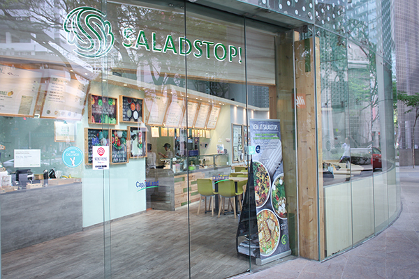 Salad Stop - Foodkette mit großem veganen Angebot in ganz Singapur