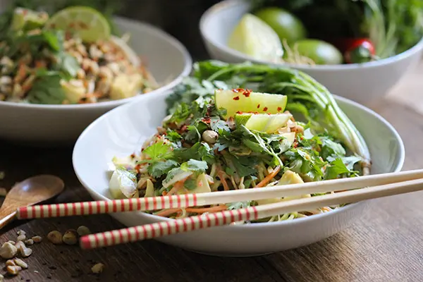 Veganes Zoodle Pad Thai