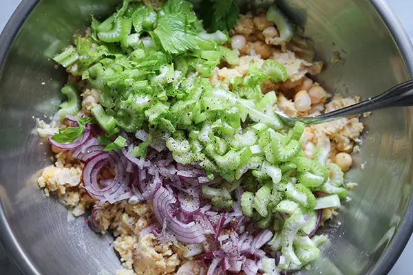 Zutaten für veganen Thunfisch-Ersatz