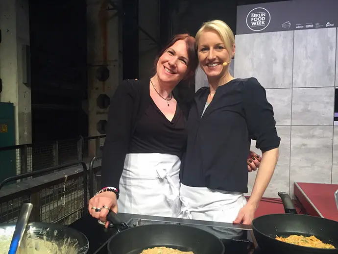 Mareike hat die Bosch OptiMUM sowie ein Wochenende in Berlin und den Workshop auf der Food Week gewonnen.