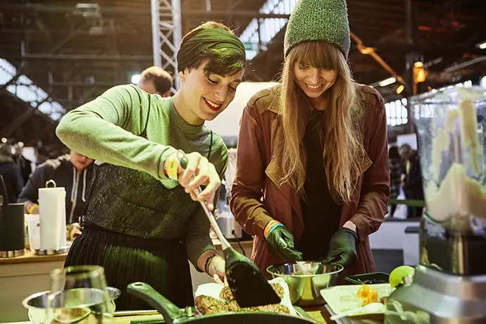 Besucher der eat&STYLE Hamburg