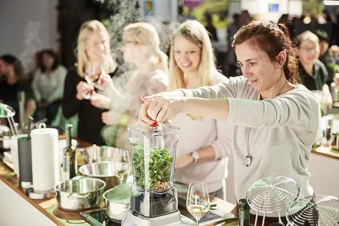 Workshop-Teilnehmer auf der eat&STYLE