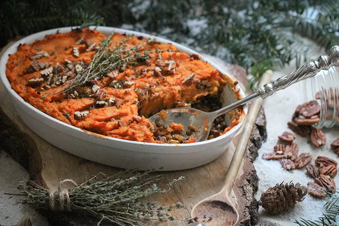 Shepard's Pie mit Süßkartoffeln