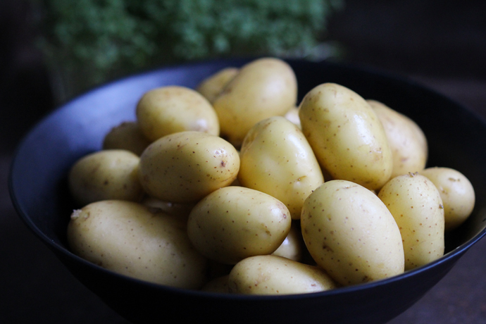 Veganes Kartoffel-Lauch-Gratin