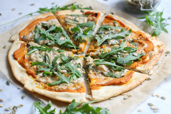Vegane Kürbispizza zum Schlemmen und Wohlfühlen