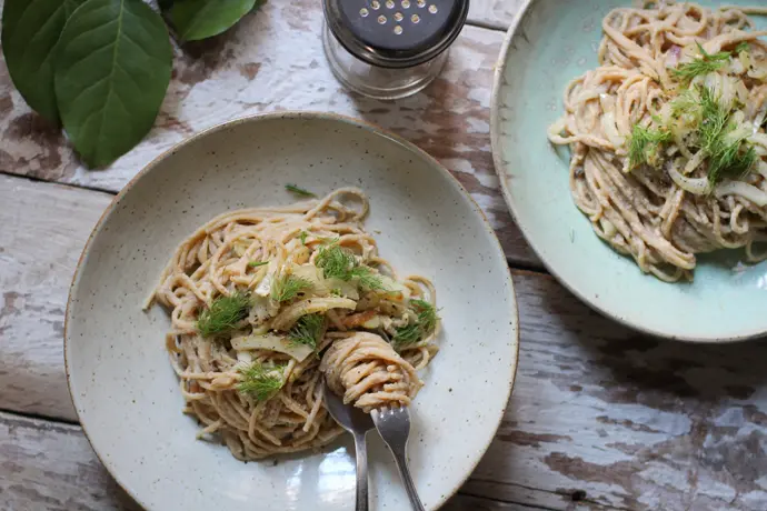 vegane Spaghetti Carbonara