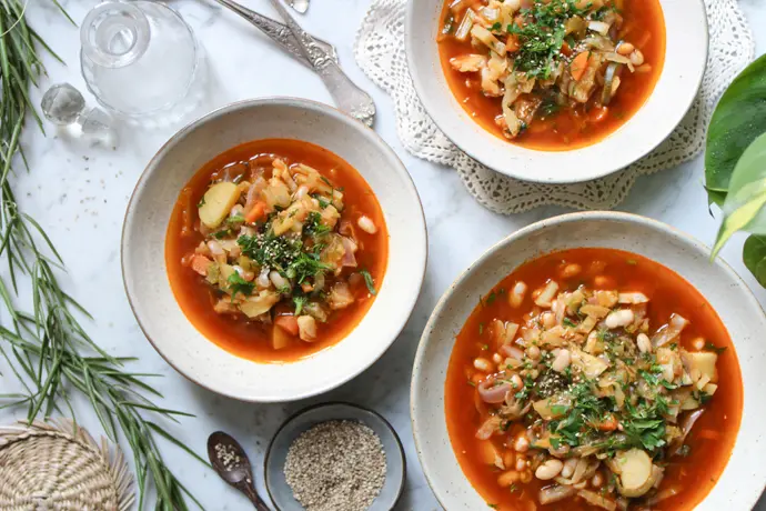 Vegane Minestrone