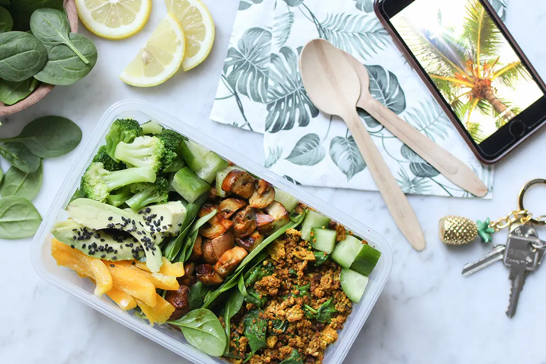 Vegane Protein-Lunchbox