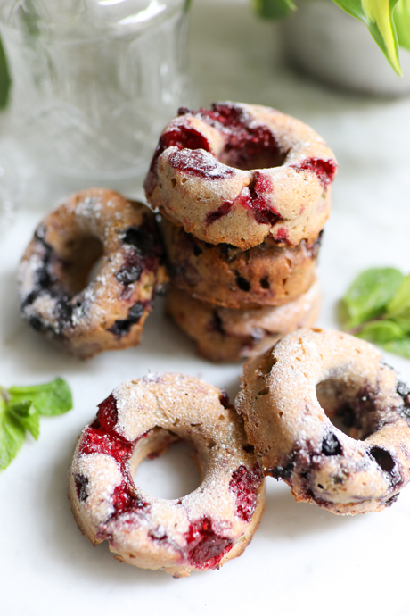 Erdnuss-Himbeer-Muffins