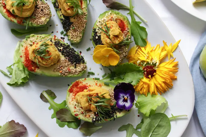 Gefüllte Avocado
