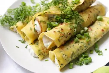 Vegane Kräuterpfannkuchen