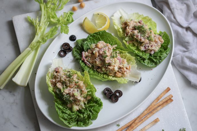 Veganer Thunfisch-Salat