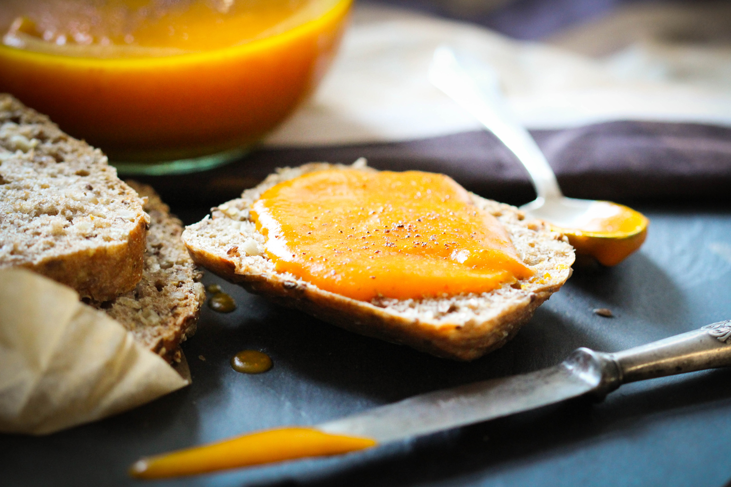 Vegane Kürbis-Orangen-Marmelade