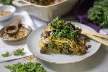Vegane Grünkohl-Lasagne