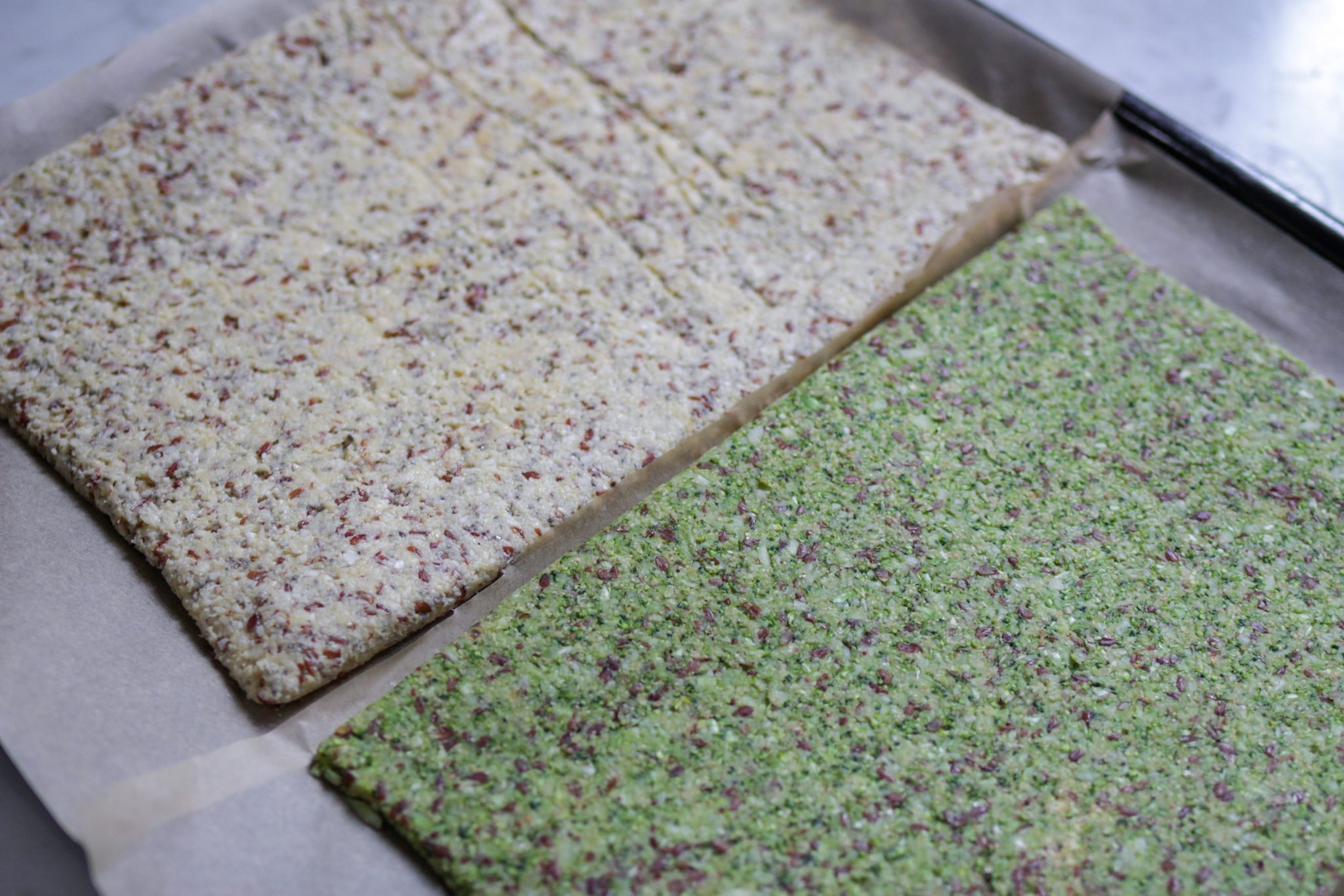 Broccoli and Cauliflower Sandwichbread • veggies vegan