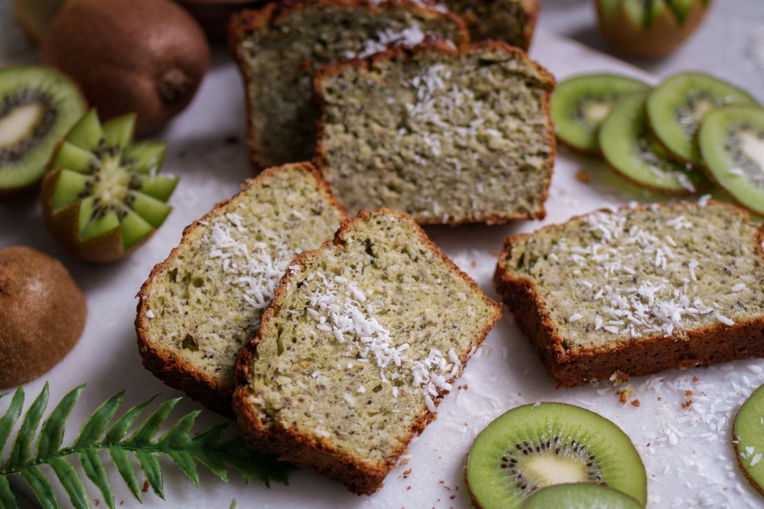 Köstlicher veganer Kiwi-Kuchen • veggies | vegan