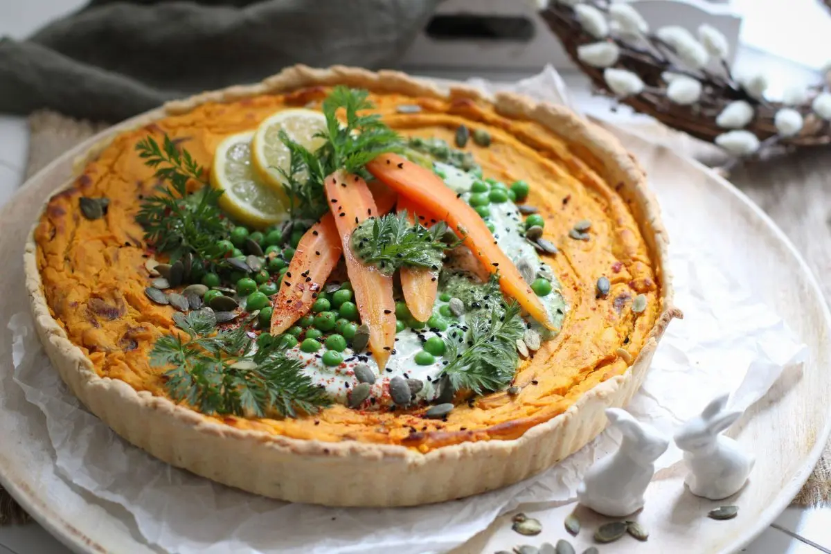 Karotten-Quiche Die 20 besten veganen Osterrezepte