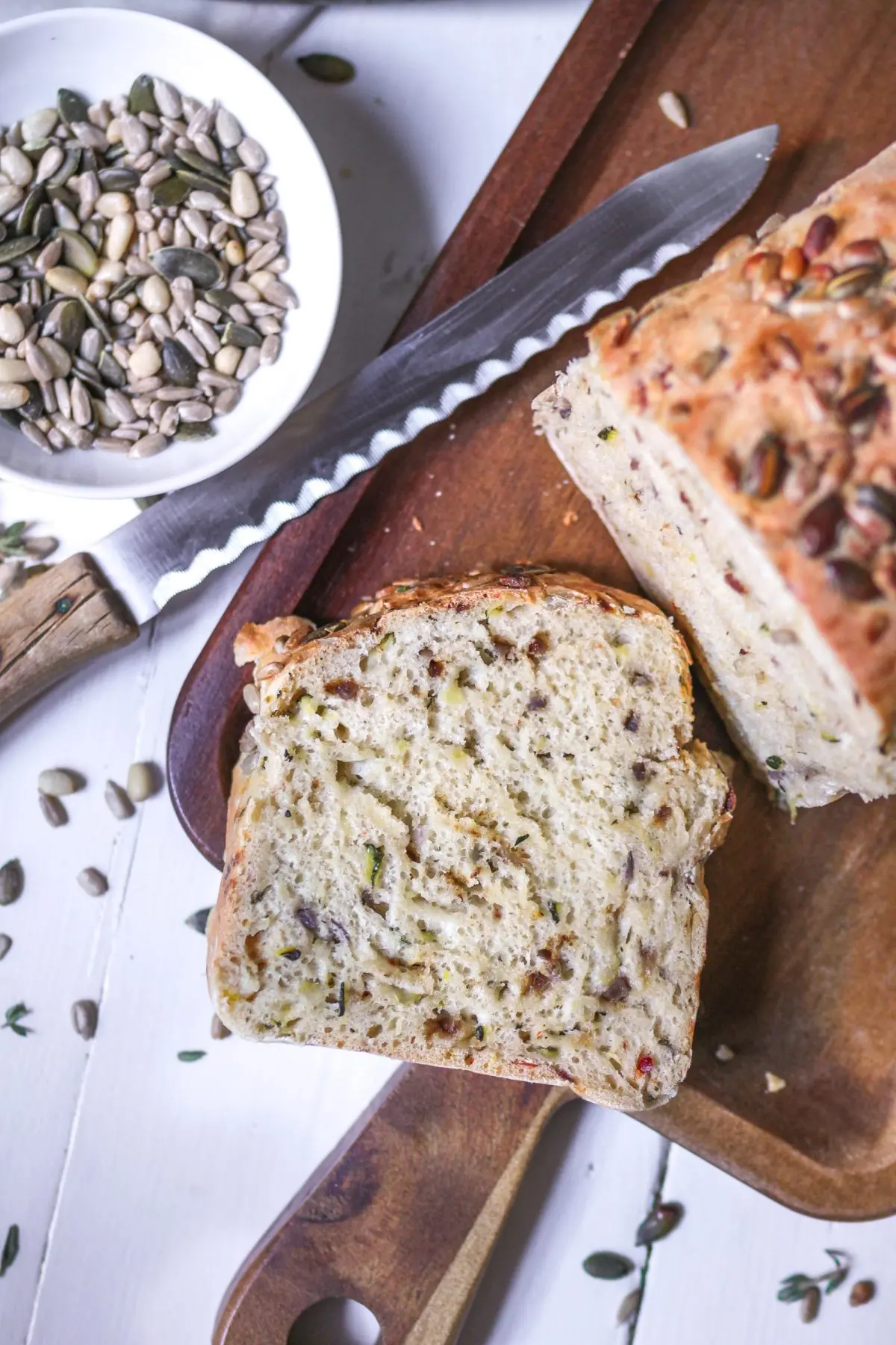 Zucchini-Zwiebelbrot