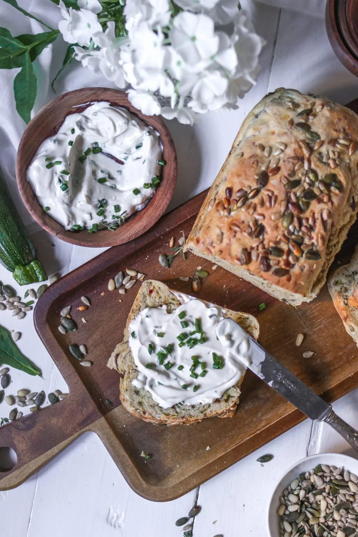 Zucchini-Zwiebelbrot