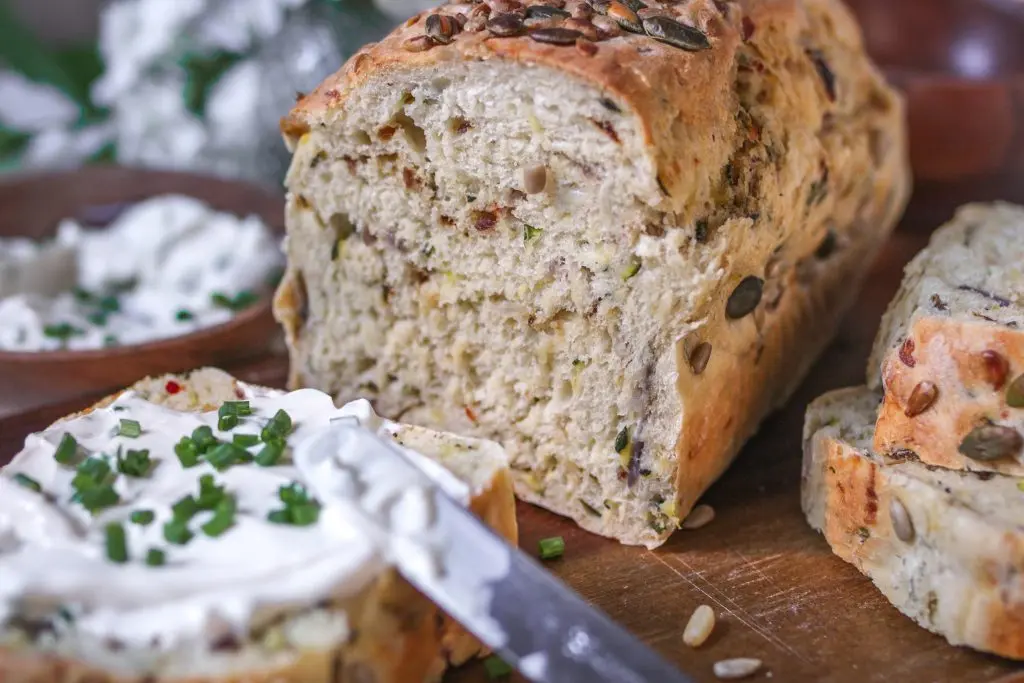 Zucchini-Zwiebelbrot