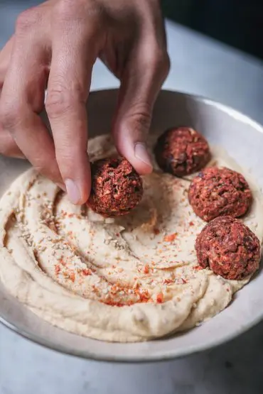 Vegane Linsenbällchen mit Trestern oder Gemüseraspel
