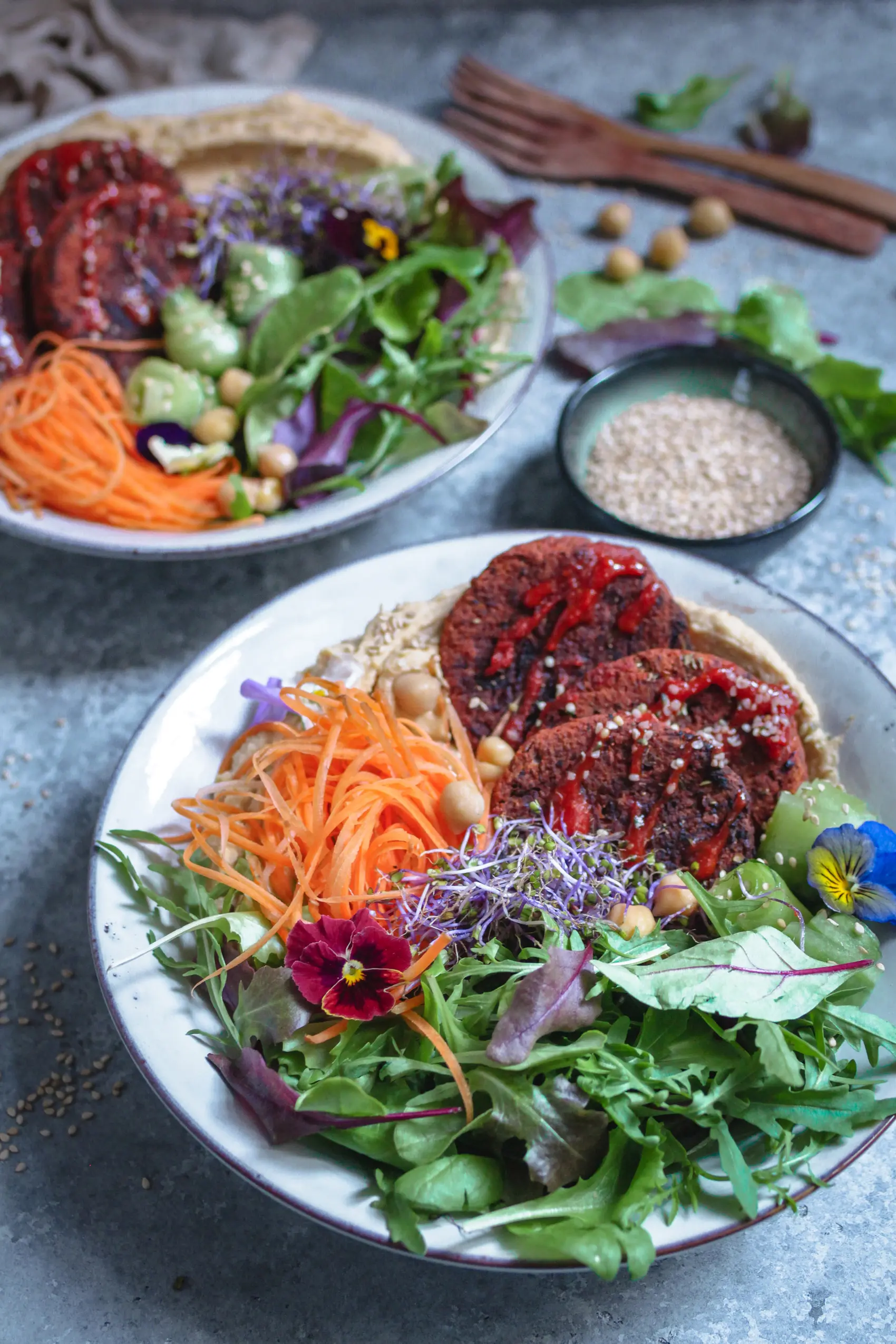 Vegane Bällchen und Bratlinge aus Trestern und Gemüseresten - herzhafte Zero Waste Rezepte