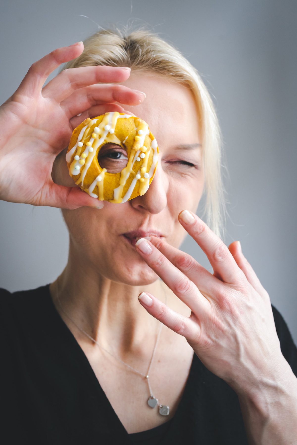 Fluffige, vegane Kürbis-Donuts