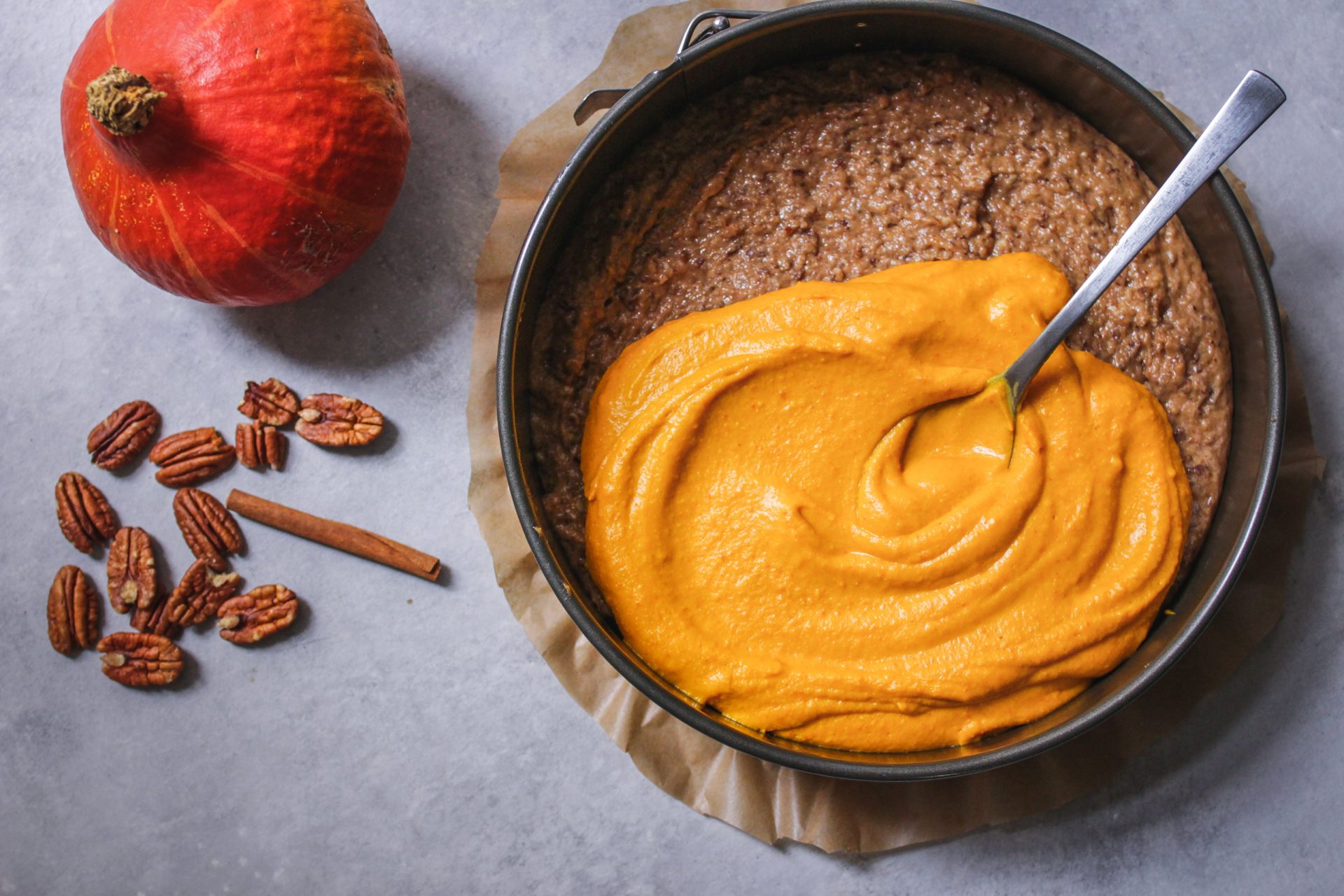 Rezept für veganen Kürbiskuchen