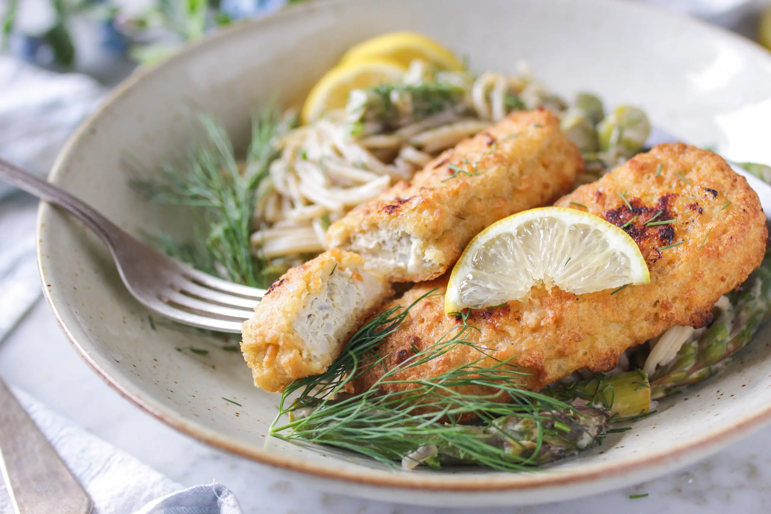 Rezept für Pasta mit grünem Spargel