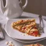 Rezept für veganen Rhabarberkuchen