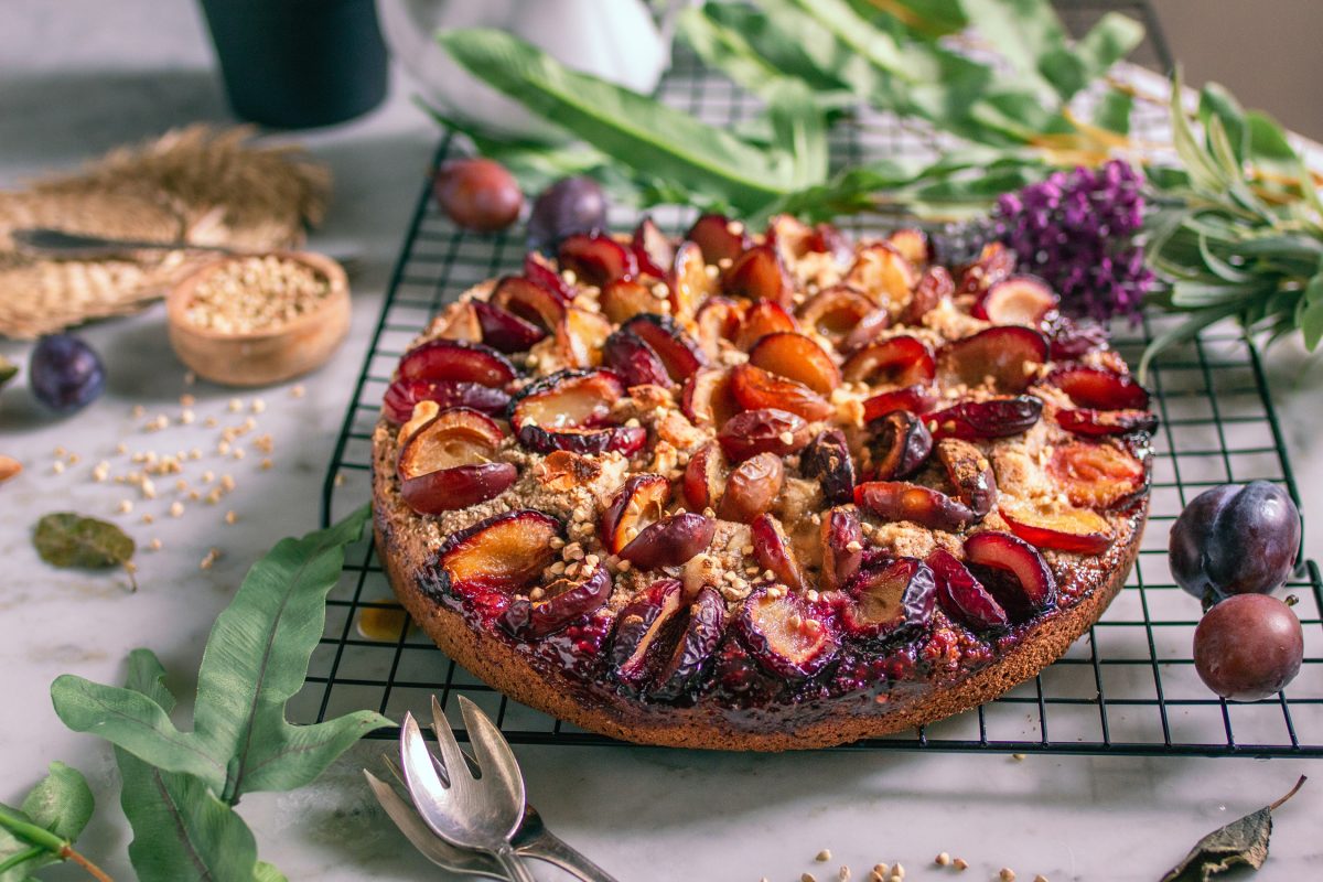 Der perfekte vegane Zwetschkenkuchen