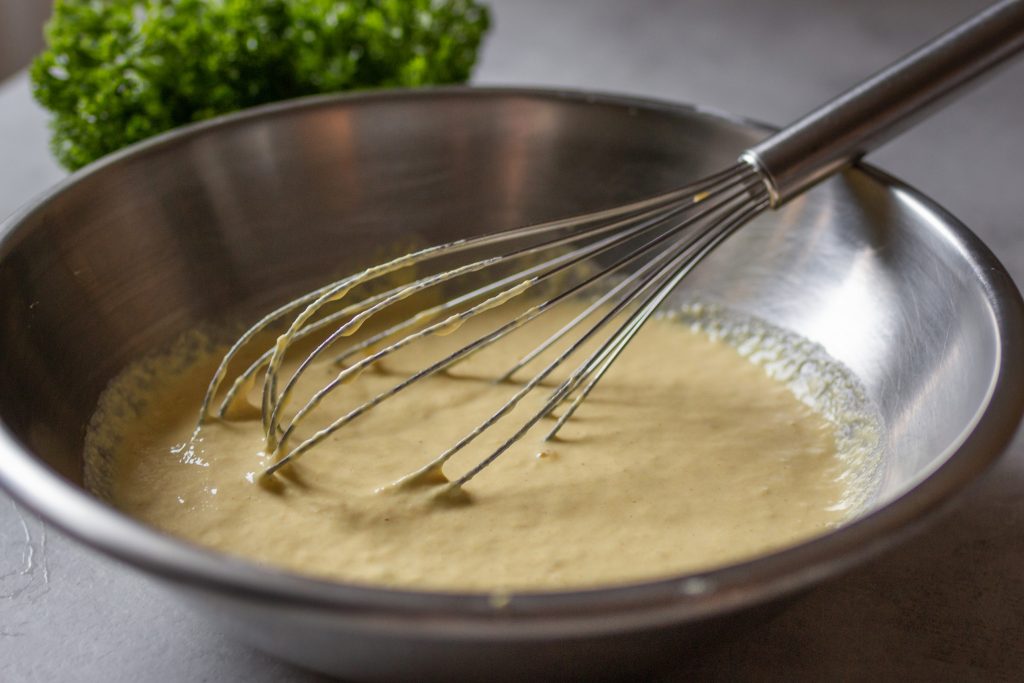 Vegane Spätzle mit Rahmchampignons