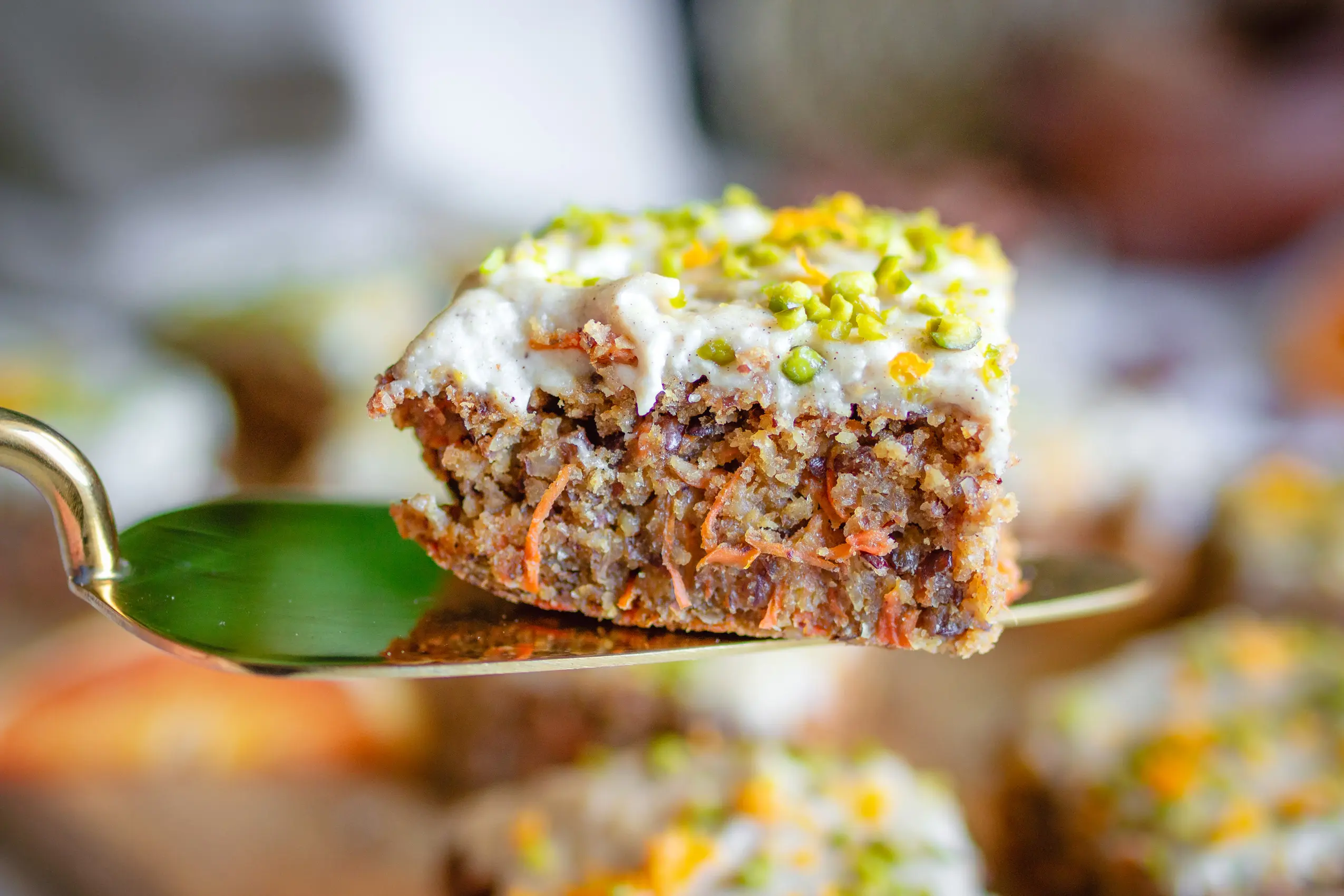 Veganer Karottenkuchen Rüblikuchen