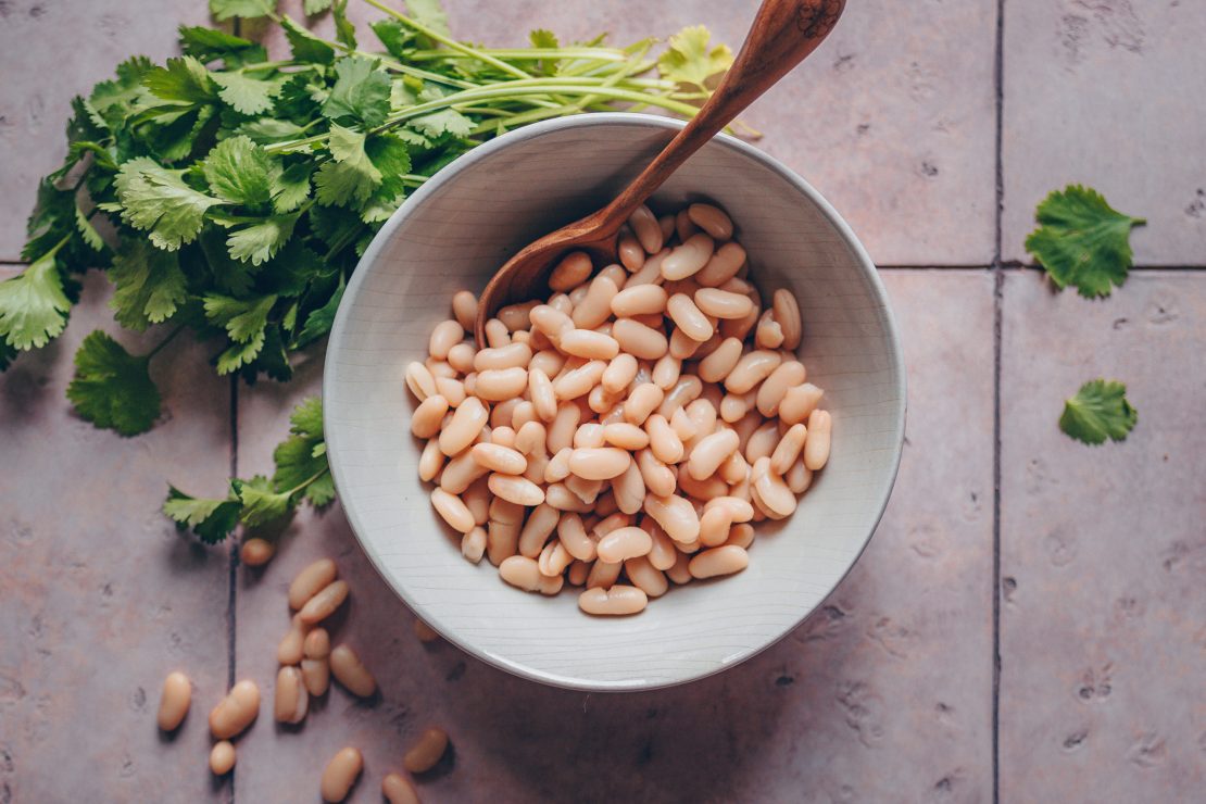 Miso-Pilzcremesuppe mit Reisbandnudeln • veggies | vegan