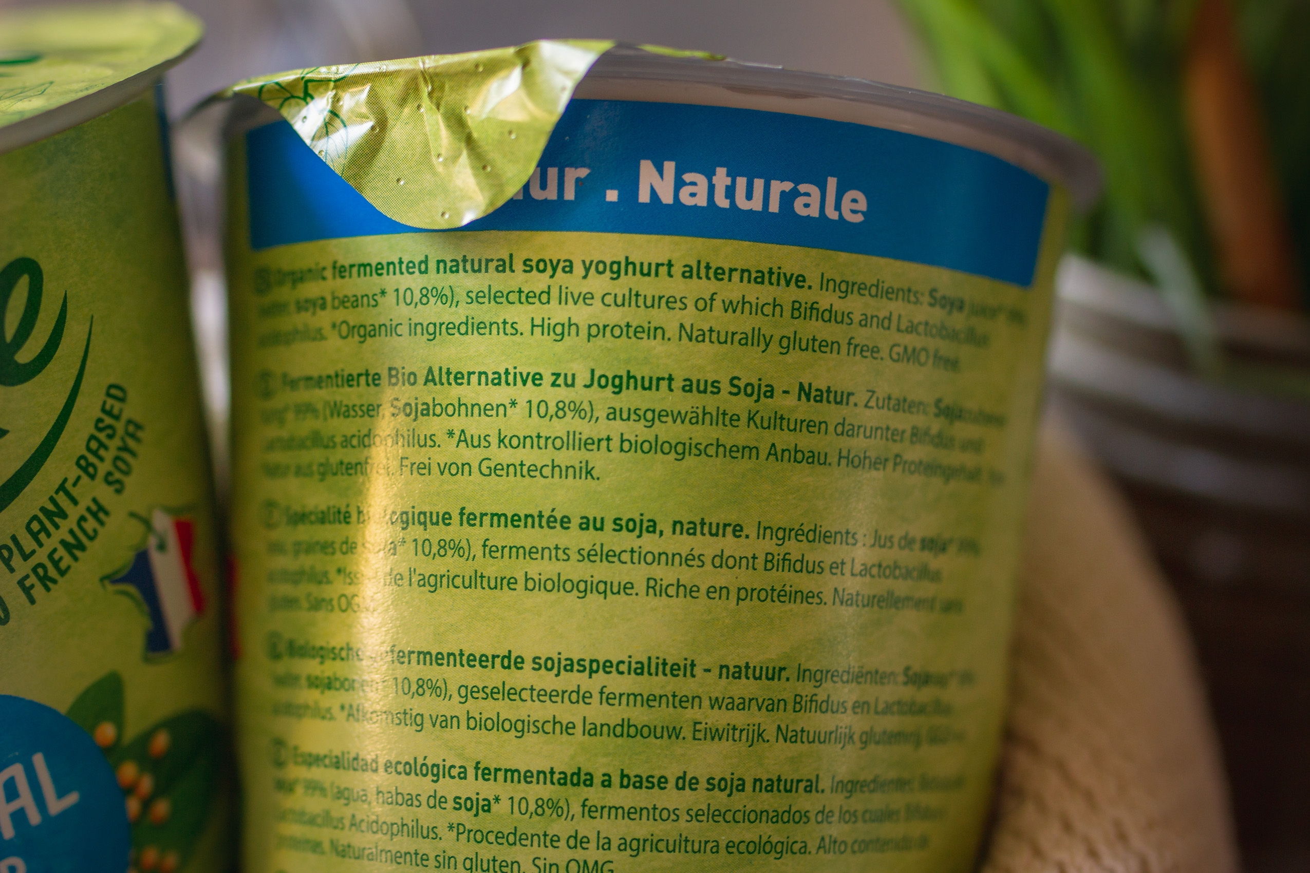 Sojade Naturjoghurt vegan