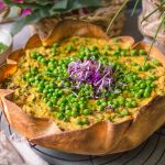 Vegane Tortilla Quiche für vegane Ostern