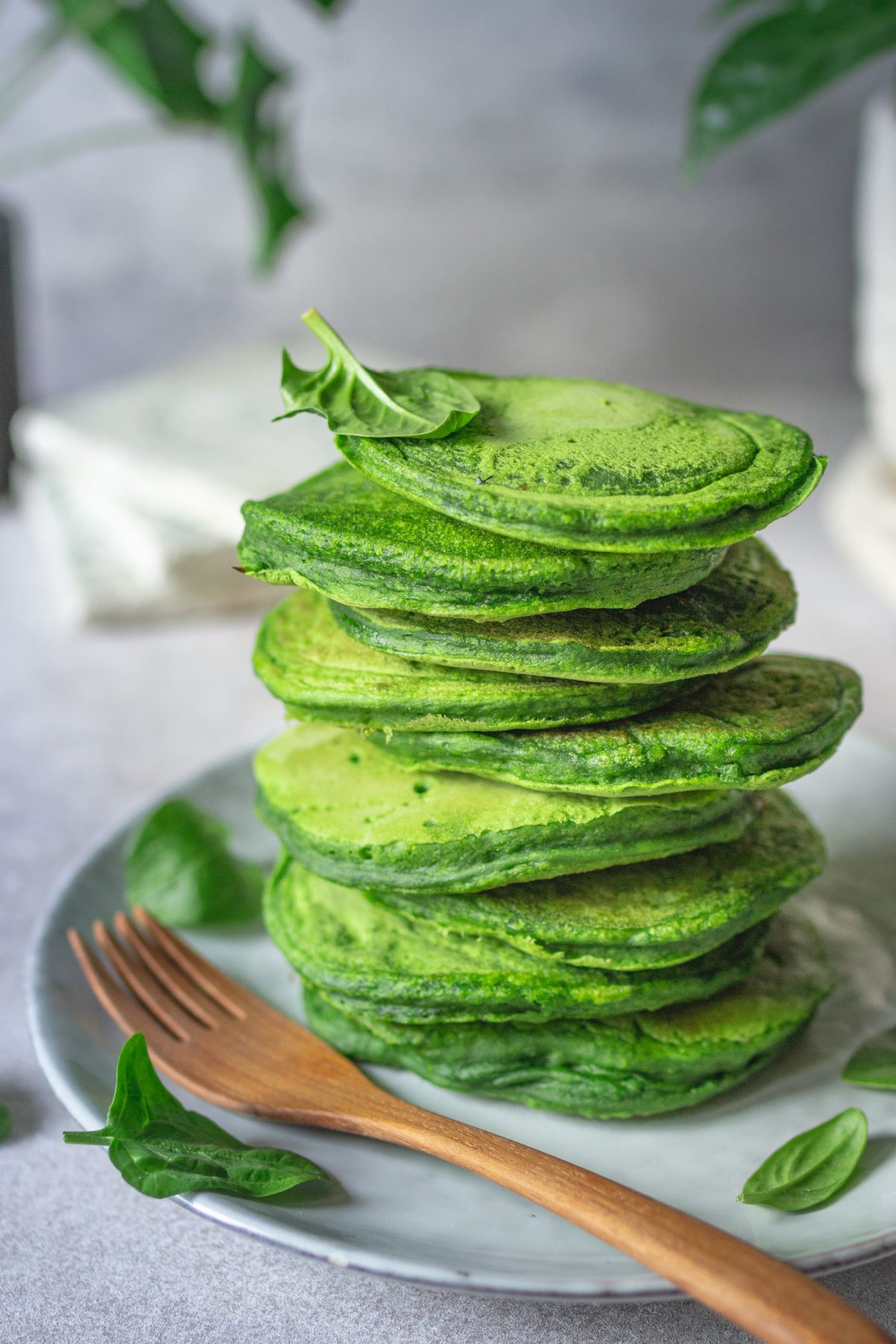 Spinat-Pancakes - Vegan Kochen - Kochbuch von Lea Green
